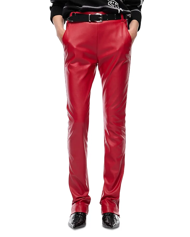 Pereschia Coated Trousers by Pinko