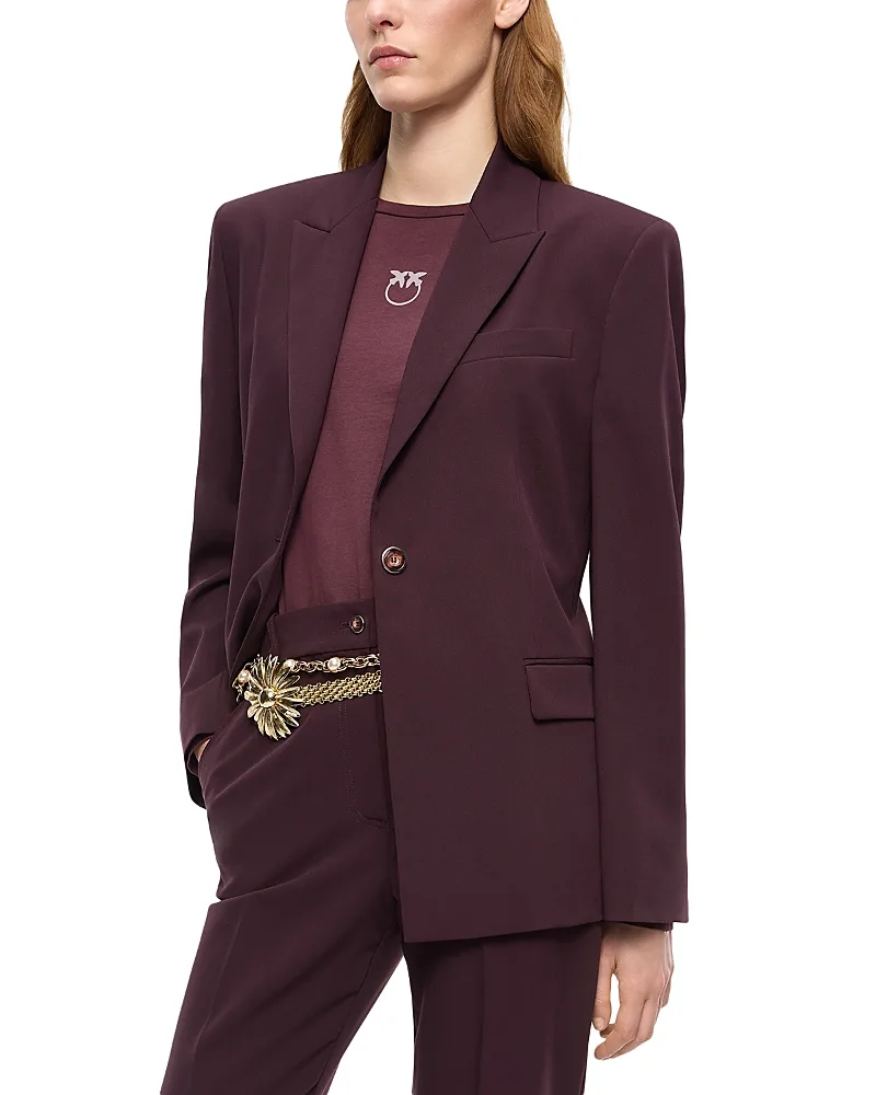 Umbrella One Button Blazer by Pinko