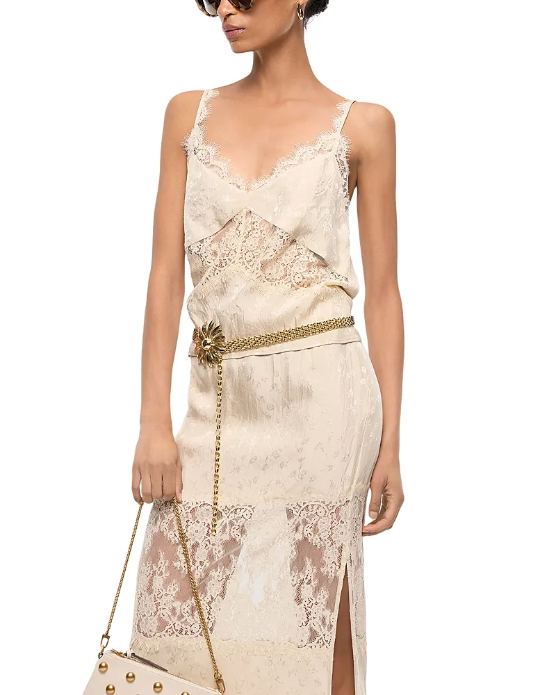 Tiara Jacquard Lace Top by Pinko