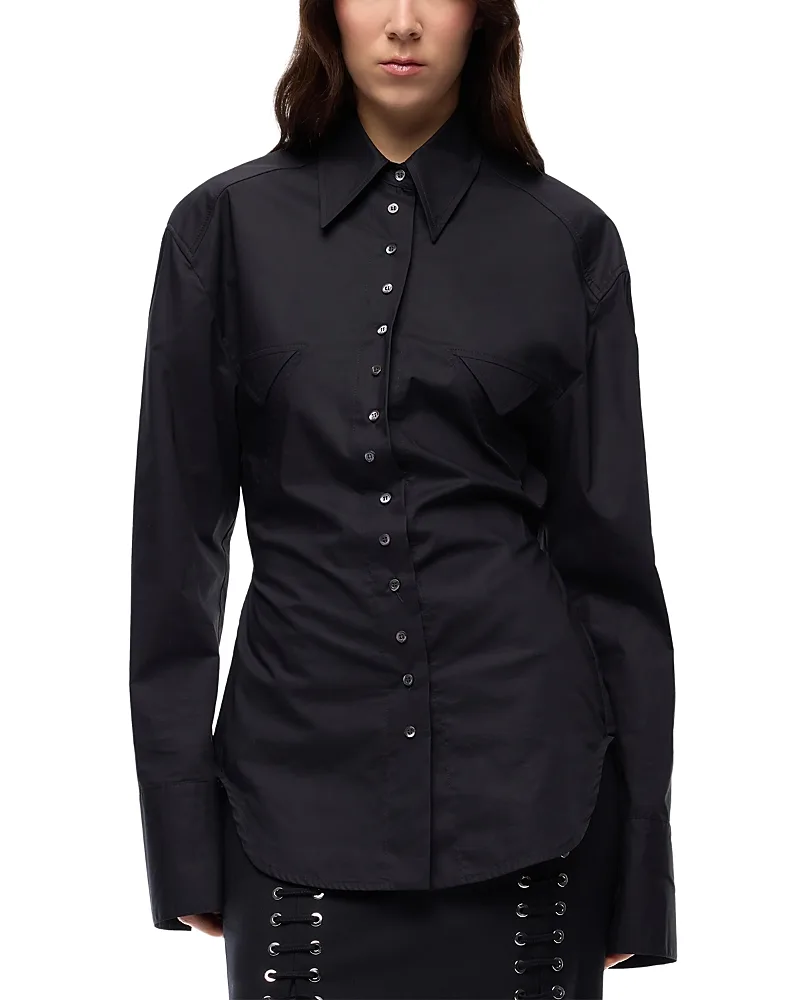 Maggiolino Ruched Drawstring Shirt