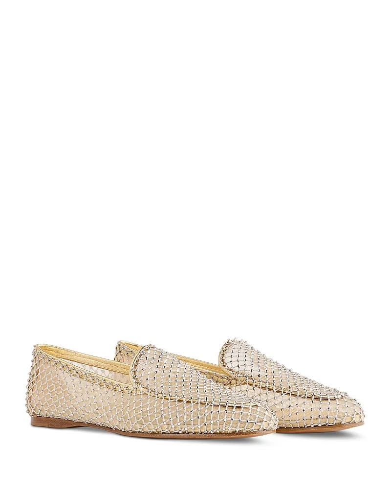 Strass Mesh Loafers by Forte forte