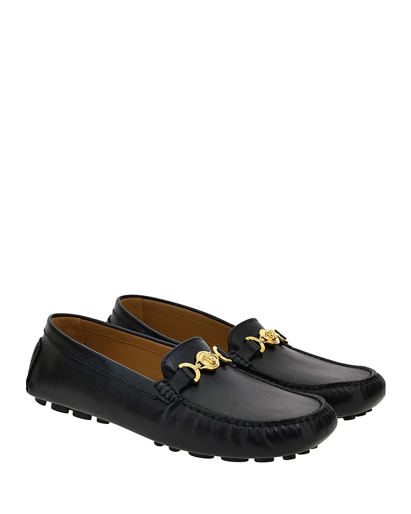 Leather Loafers by Versace
