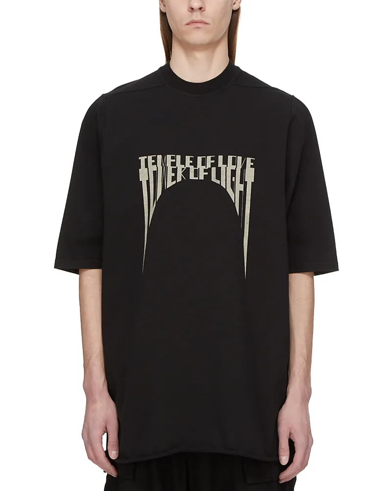 Drkshdw Jumbo Cotton Tee by Rick Owens