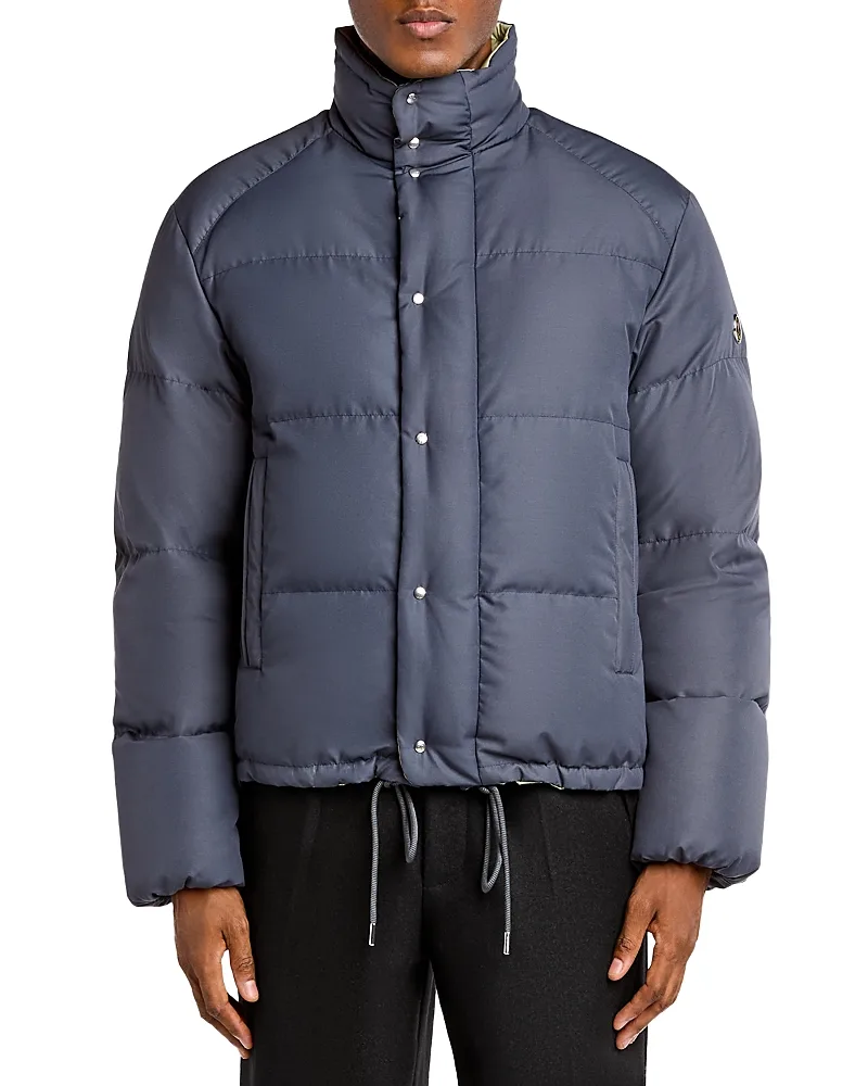 Verone Stand Collar Quilted Down Puffer Jacket by Moncler