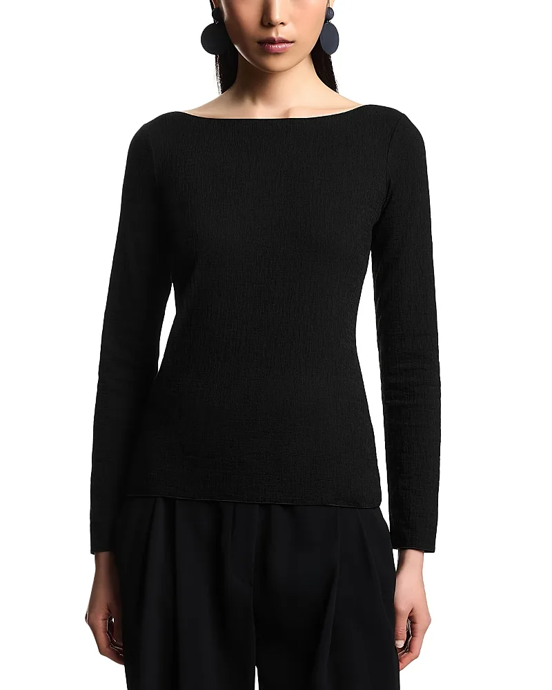 Emporio Armani Textured Top by Armani