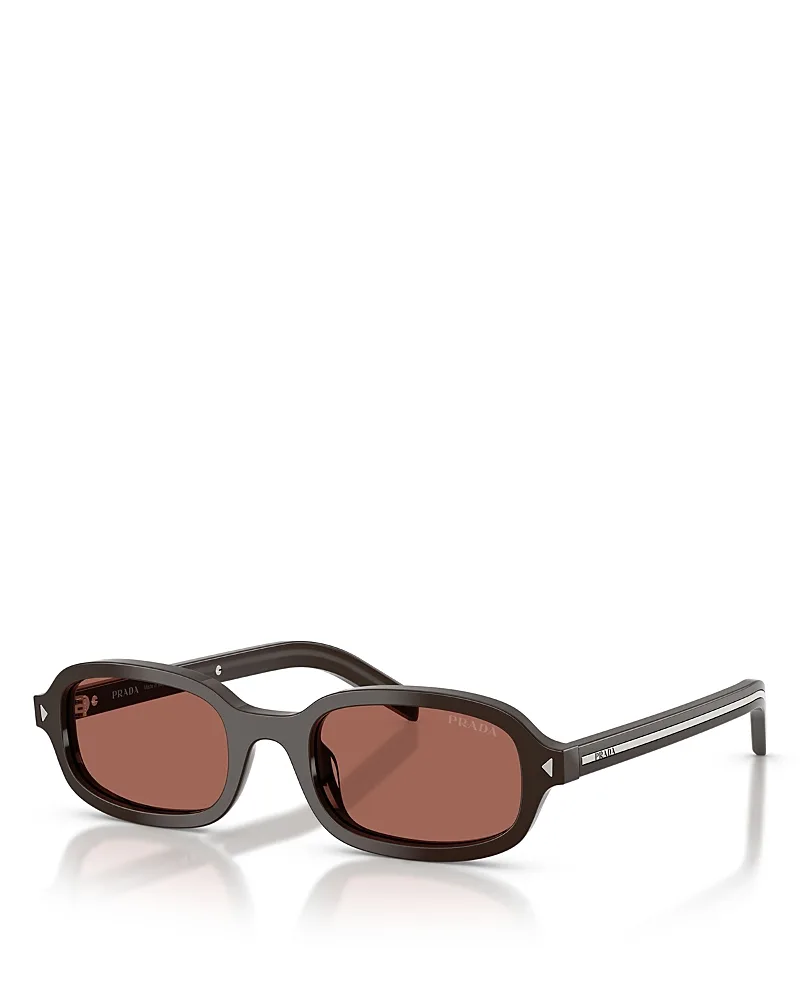 Pr Oval Sunglasses, 52mm by Prada