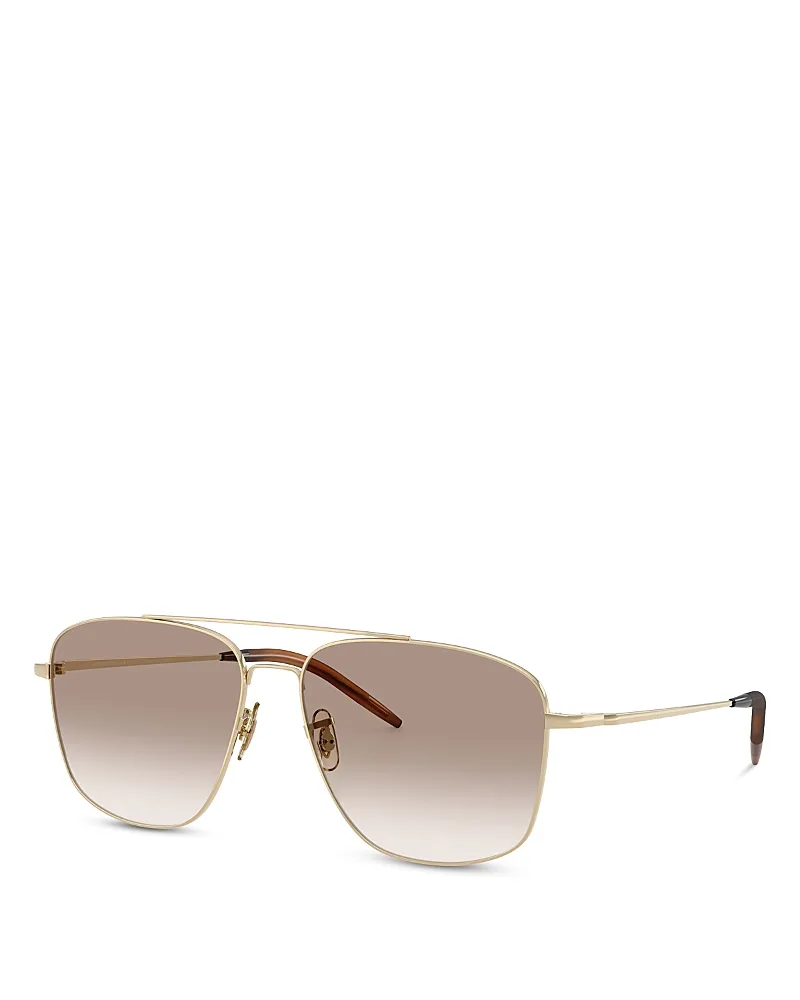 Aymes Square Eyeglasses, 58mm by Oliver Peoples