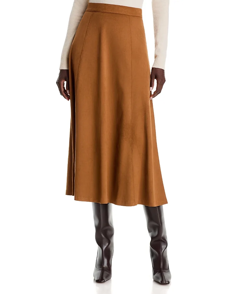 Flared Jersey Skirt