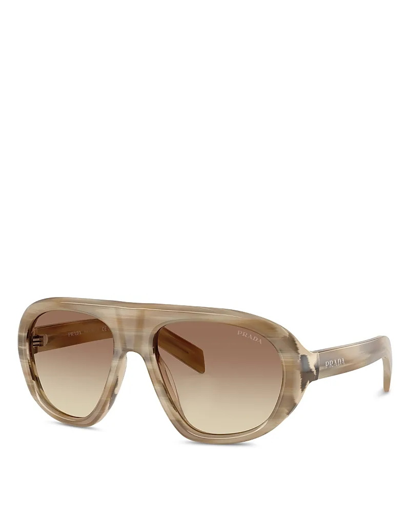 Round Sunglasses, 56mm by Prada