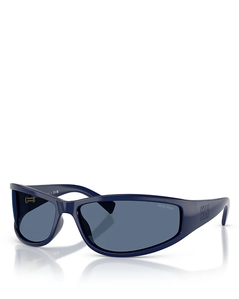 Wraparound Sunglasses, 69mm by Miu Miu