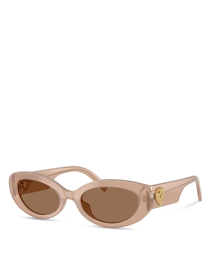 Oval Sunglasses, 53mm by Dolce & Gabbana