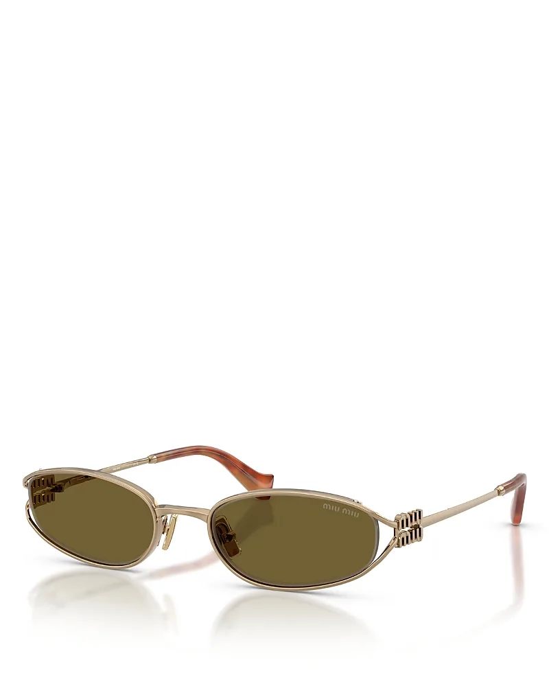 Oval Sunglasses, 54mm by Miu Miu