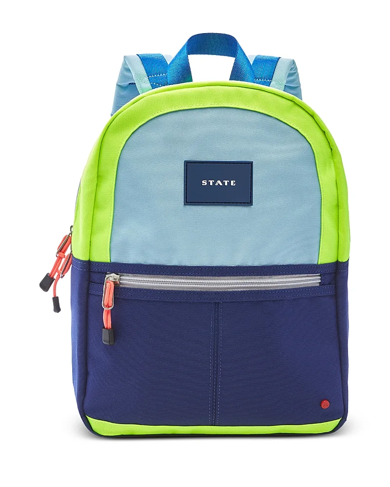 Kane Kids Color Block Mini Travel Backpack by State