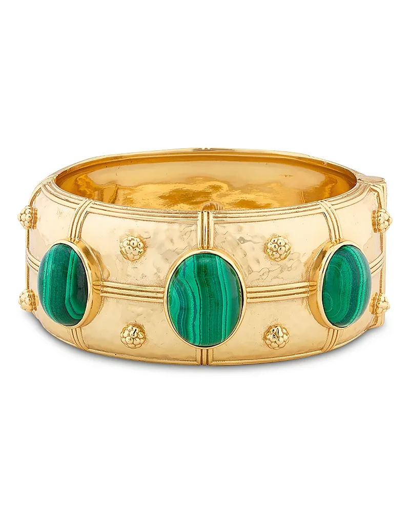 Cleopatra Grande Hinge Bangle Bracelet by Capucine De Wulf