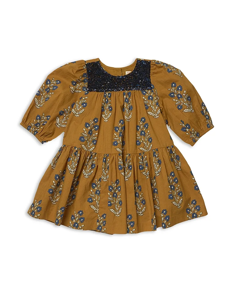 Fiona Printed Cotton Dress by Pink Chicken