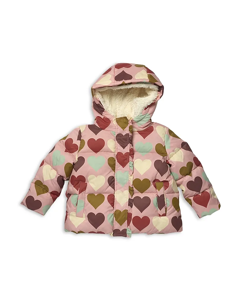 Ruffled Pete Down Puffer Jacket by Pink Chicken