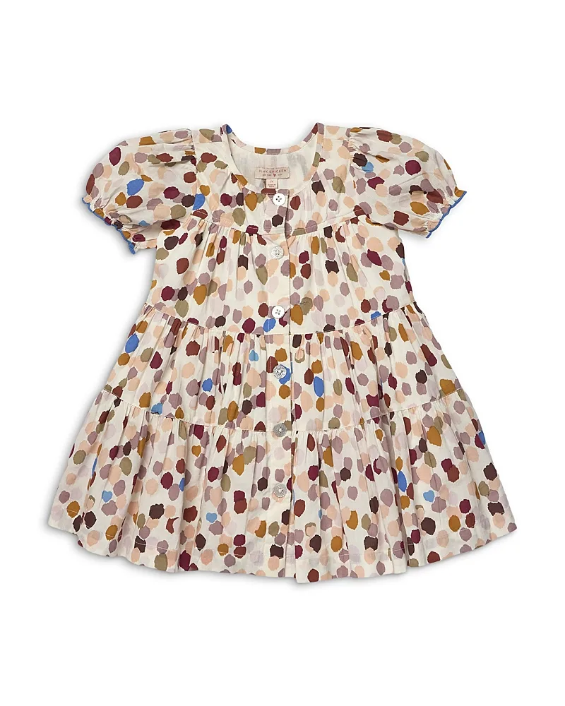 Elizabeth Printed Cotton Dress by Pink Chicken