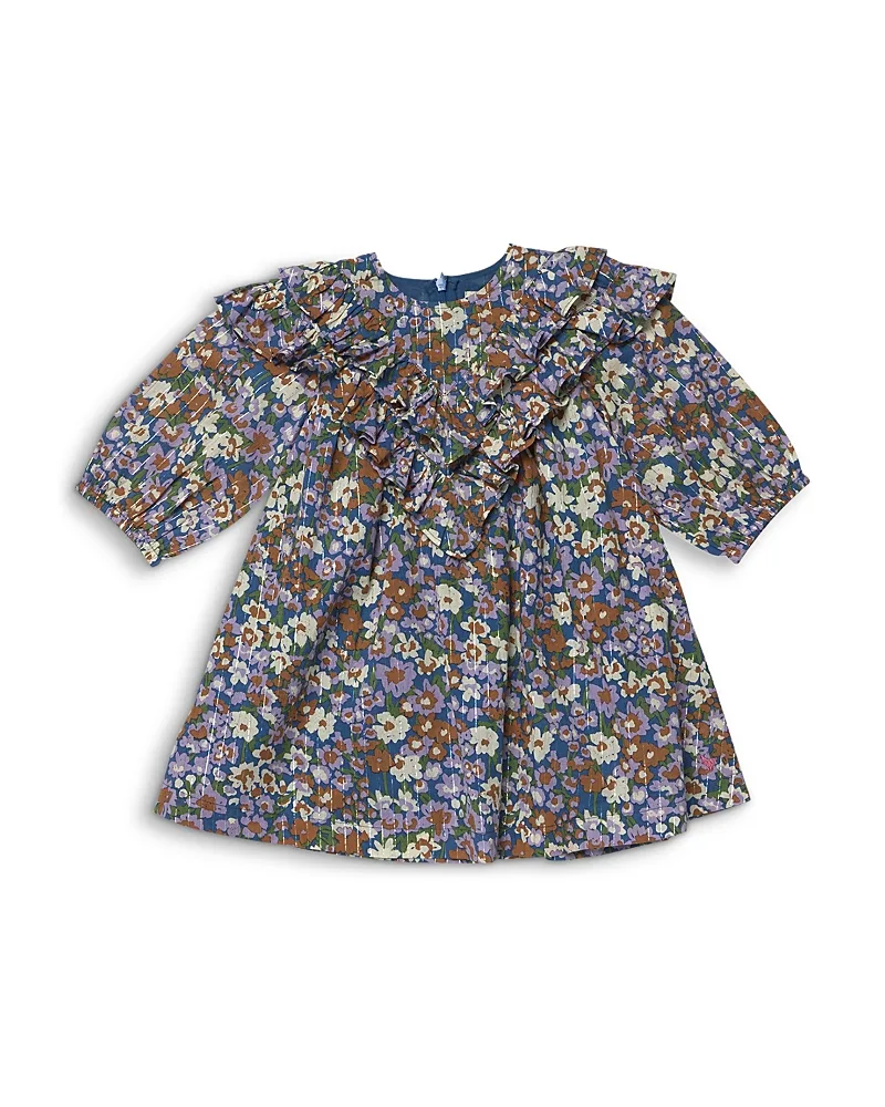 Everly Printed Ruffled Dress by Pink Chicken