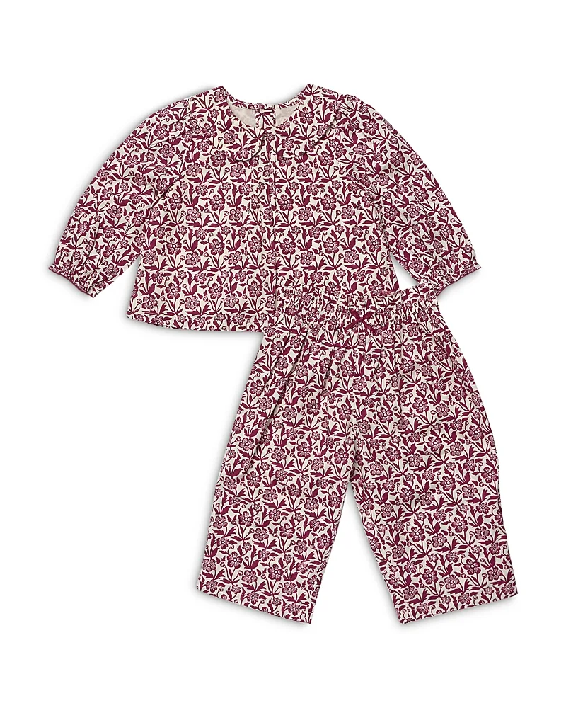Dawson Printed Cotton Top & Pants Set by Pink Chicken