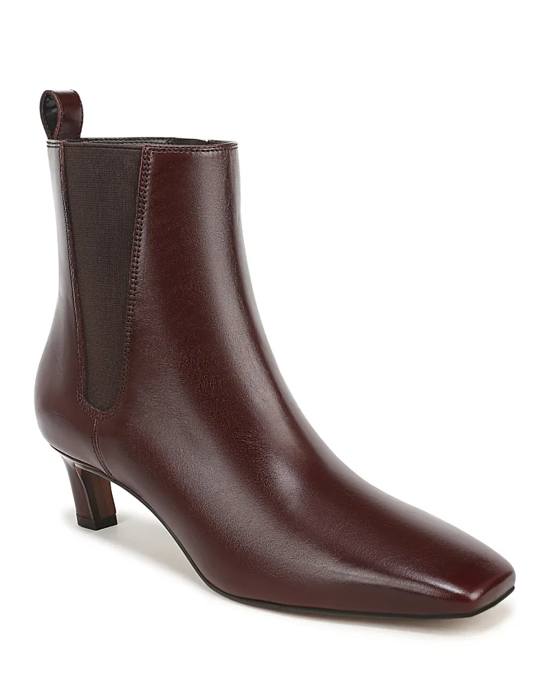 Peony Leather Ankle Boots
