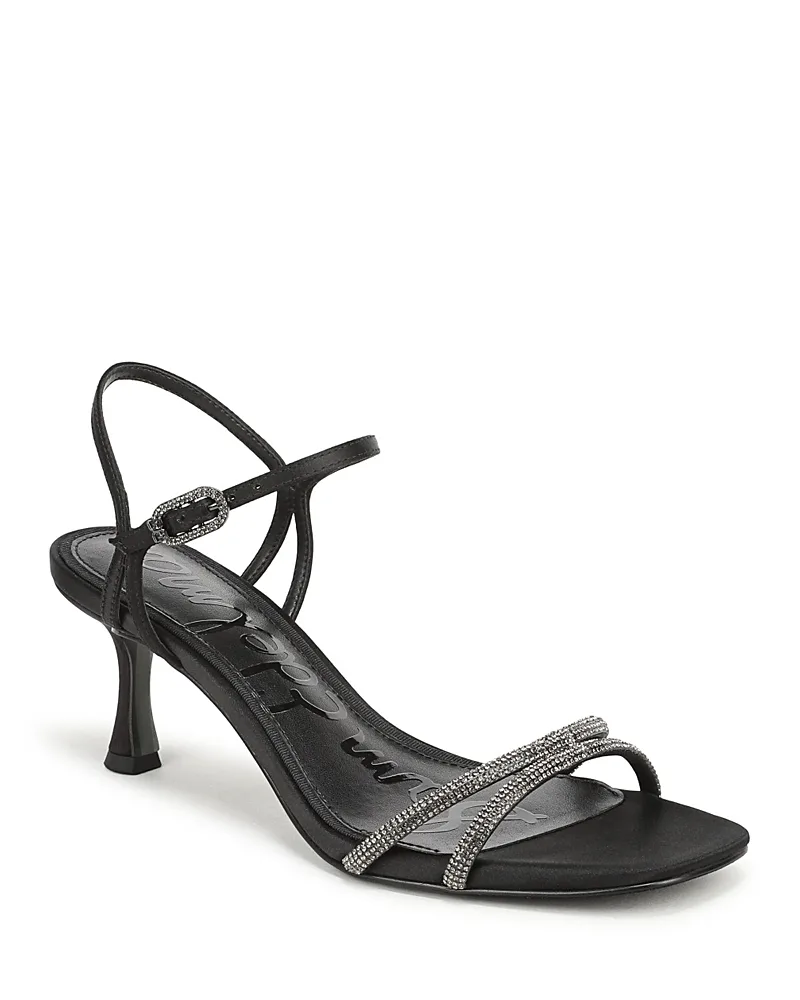 Presley Glam Rhinestone Embellished Sandals by Sam Edelman