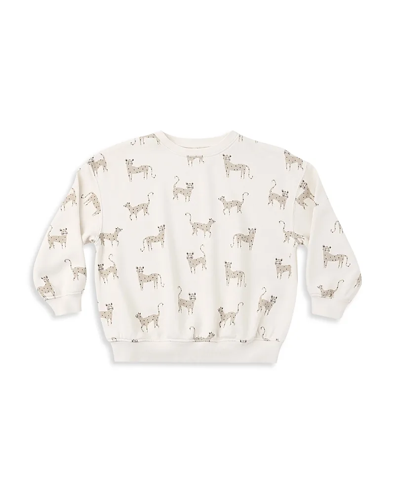 Leopards Print Sweatshirt by Rylee + Cru