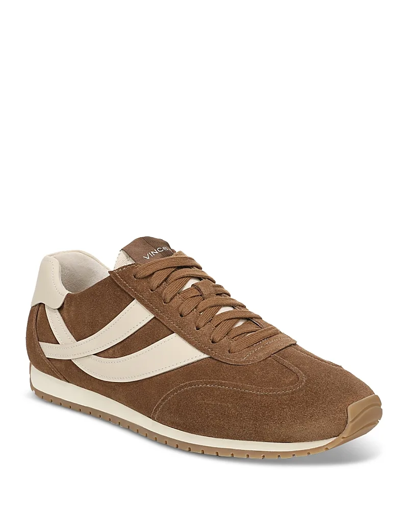 Oasis Suede & Leather Low Top Sneakers