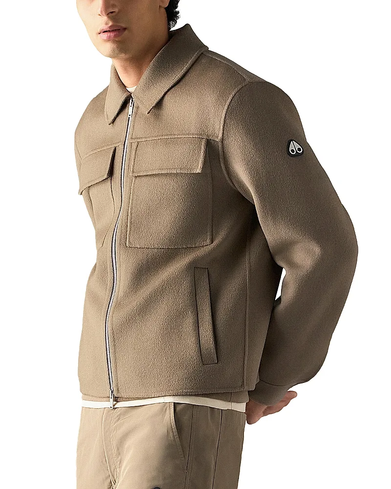 Jacques Wool Cashmere & Silk Jacket by Moose Knuckles