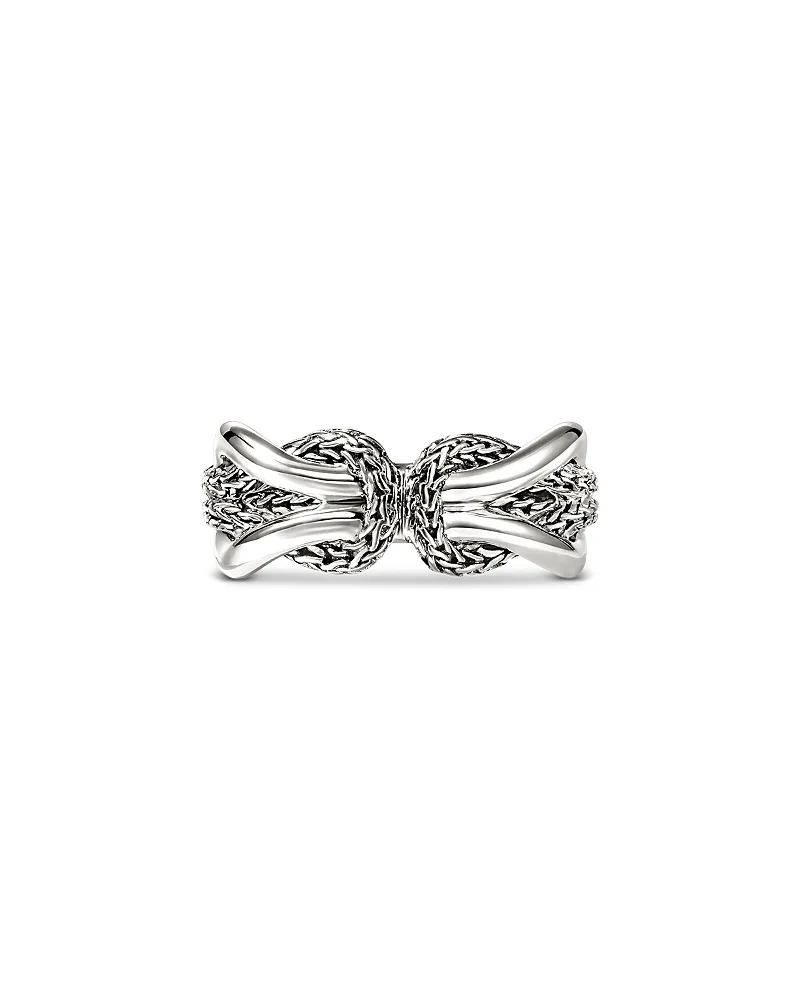 Sterling Silver Love Knot Infinite Ring by John Hardy