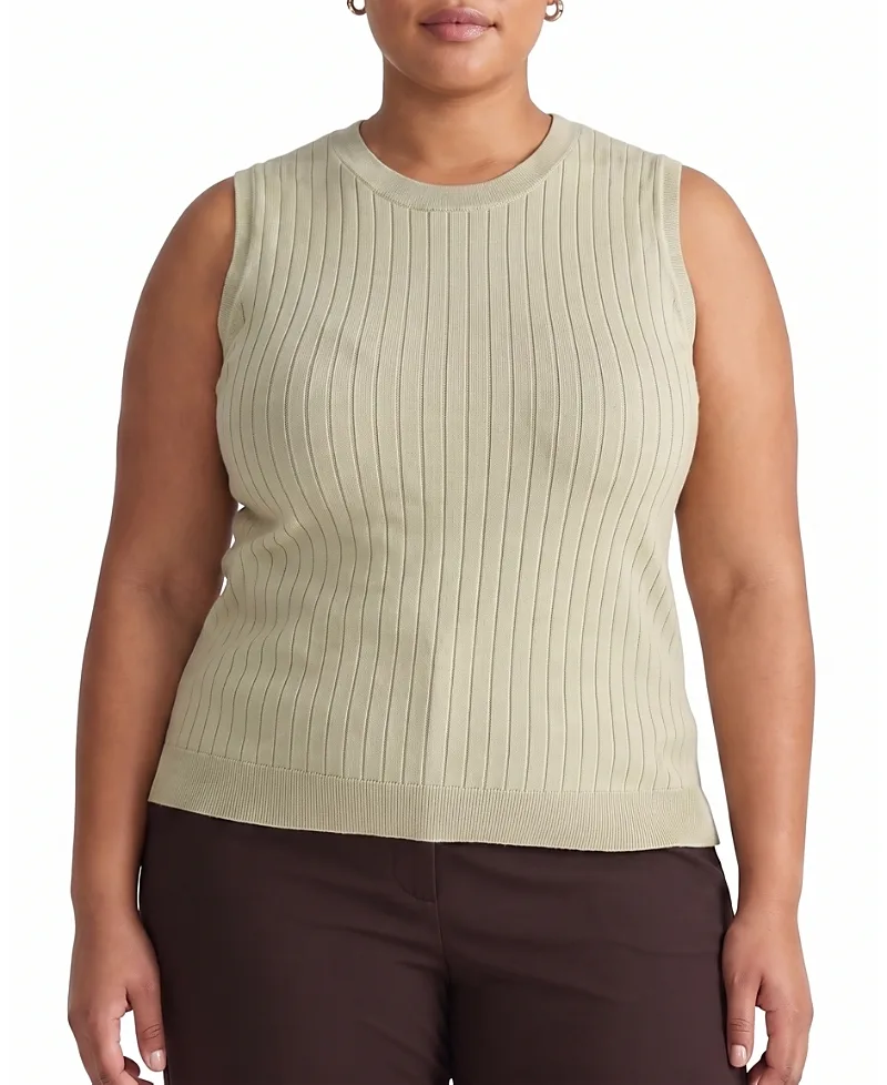 Savvy Fine Knit Sweater Shell by Universal Standard