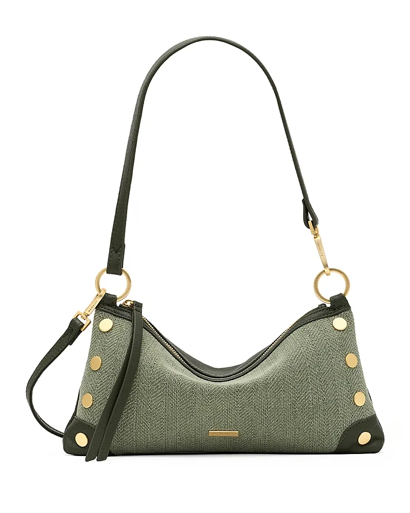 Kyle Riveted Suede Convertible Crossbody by Hammitt