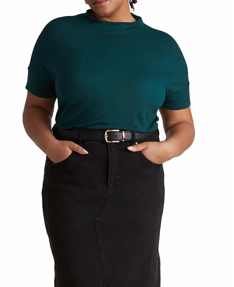 Petra Liquid Jersey Top by Universal Standard