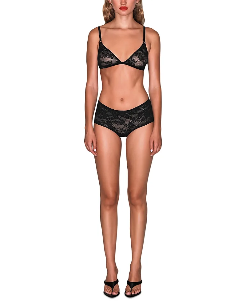 Le Stretch Lace Boyshort by Fleur Du Mal