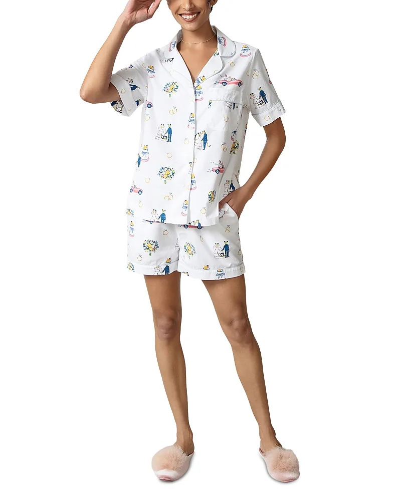 Bagheera Blush Shorts Pajama Set