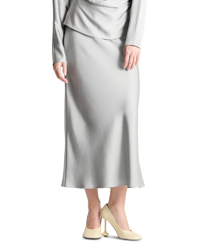 Talia Charmeuse Maxi Skirt by Saint Art