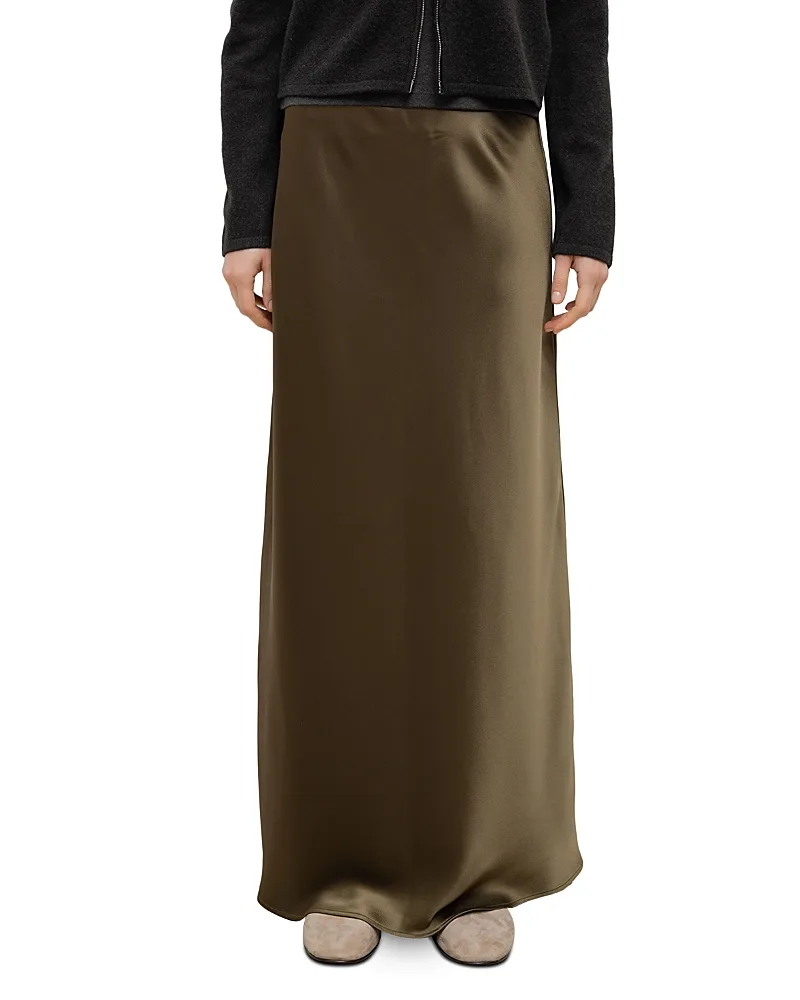 Barb Bias Ankle Skirt by Leset