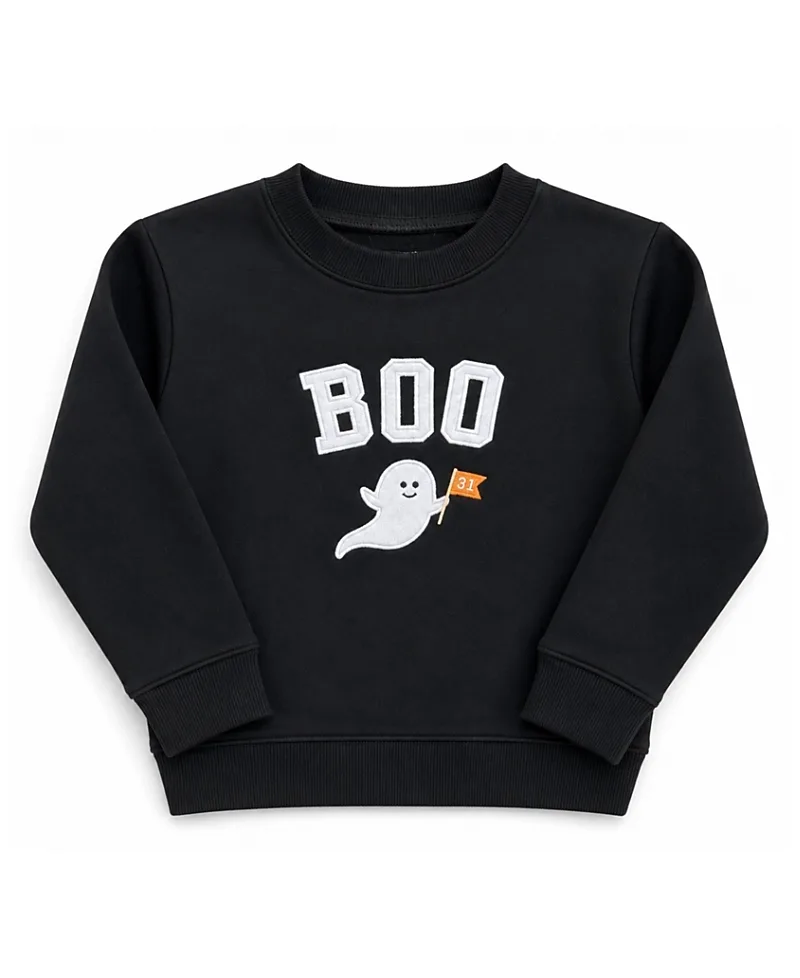 Boo Ghost Crewneck Sweatshirt by Bits & Bows