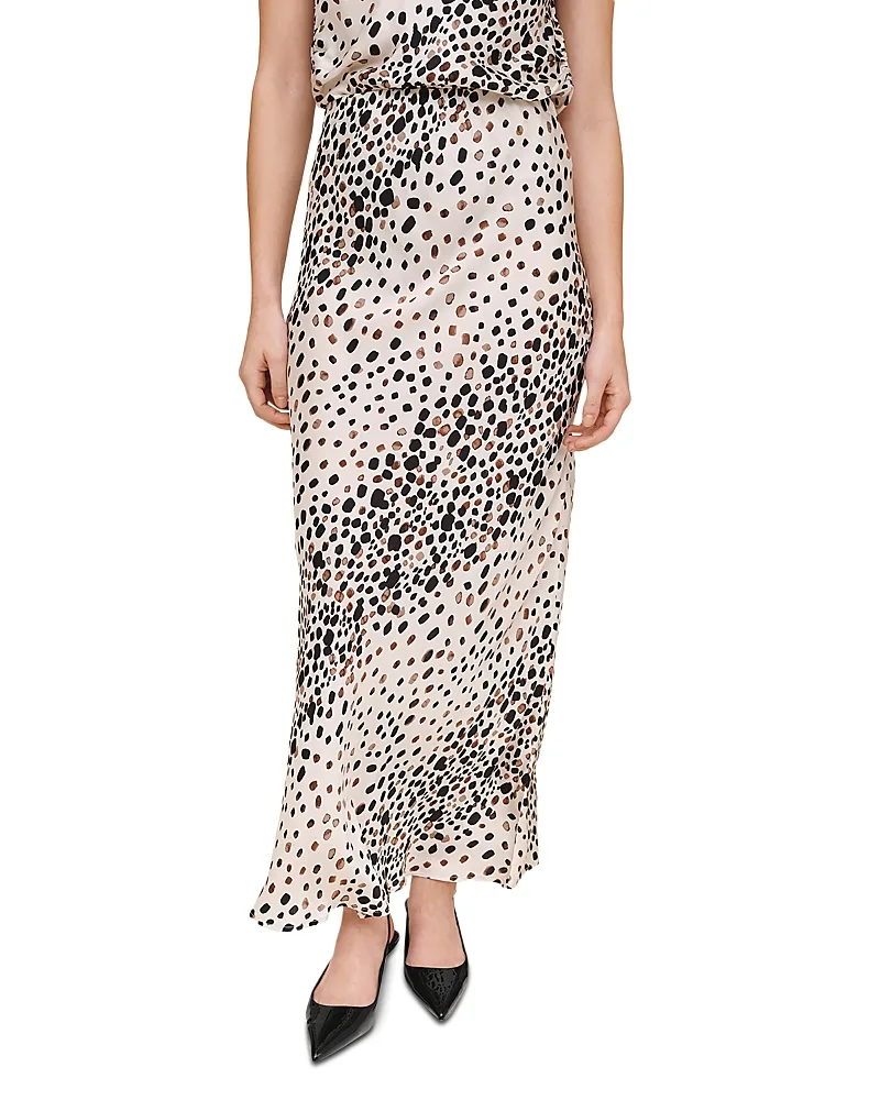 Printed Bias Maxi Skirt by Bella Dahl