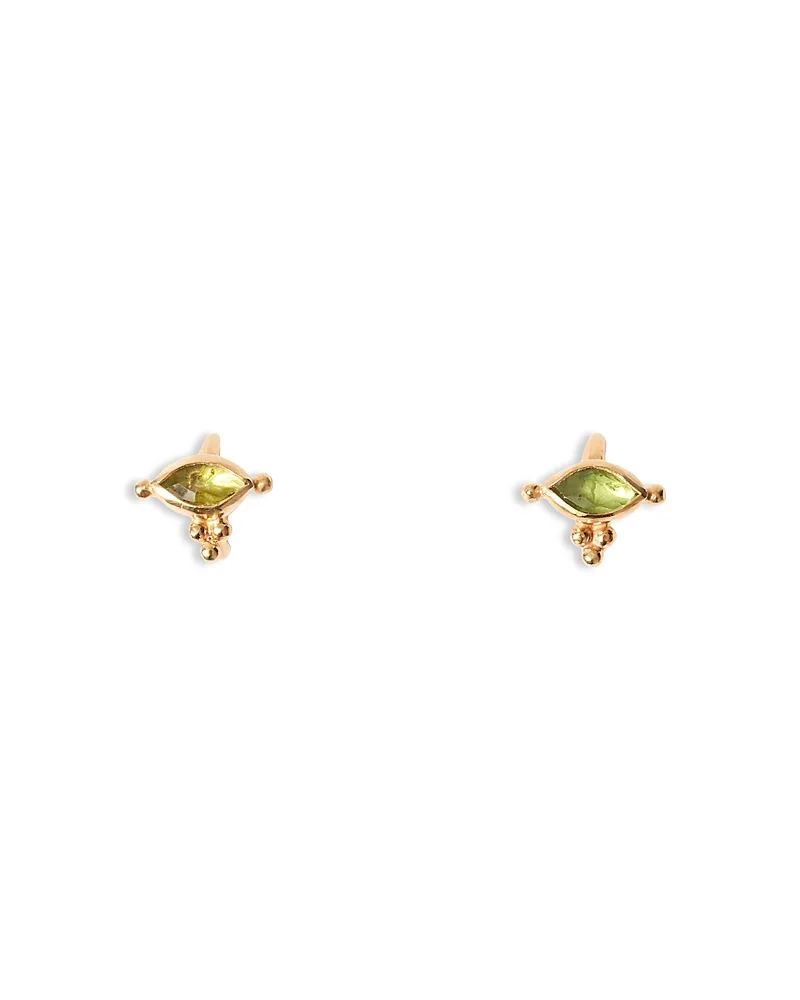 Della Gemstone Stud Earrings by Chan Luu