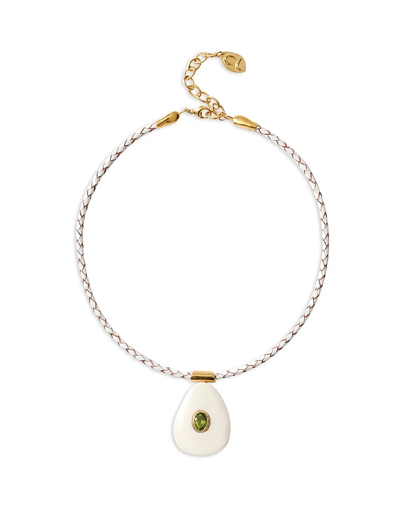 Pebble Gemstone Pendant Necklace, 15-17 by Chan Luu