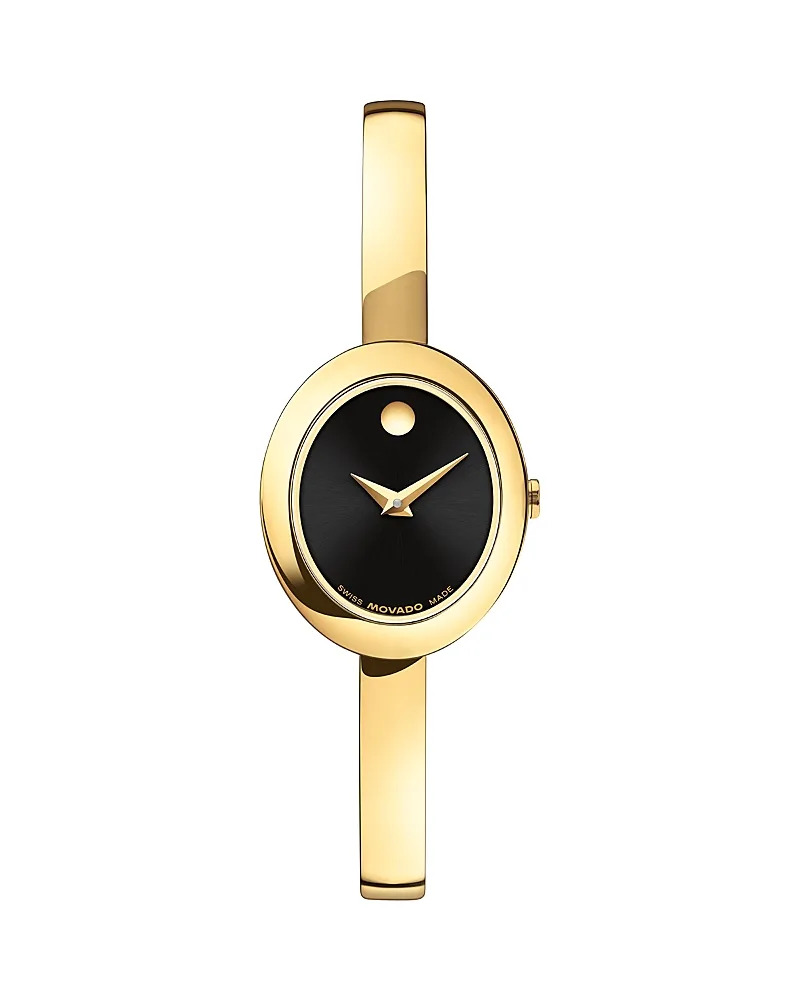 Museum Bangle Oval Watch, 22m x 26mm by Movado