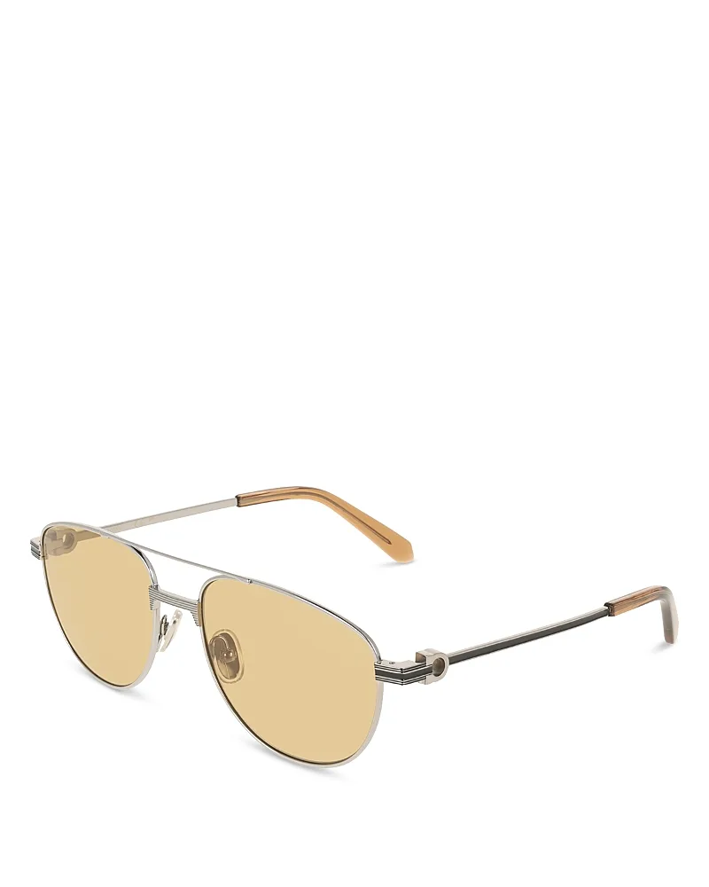 Aviator Sunglasses, 56mm by Ferragamo