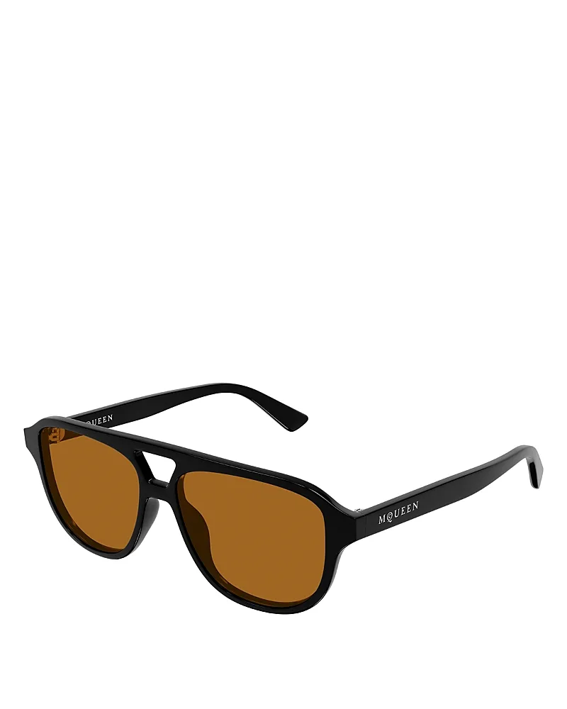 Pilot Sunglasses, 54mm by Mcqueen