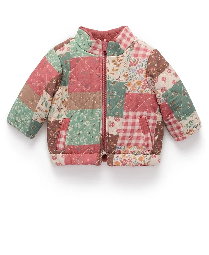 Reversible Quilted Jacket by Purebaby