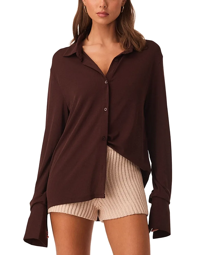 Kalea Button Front Shirt by Sndys