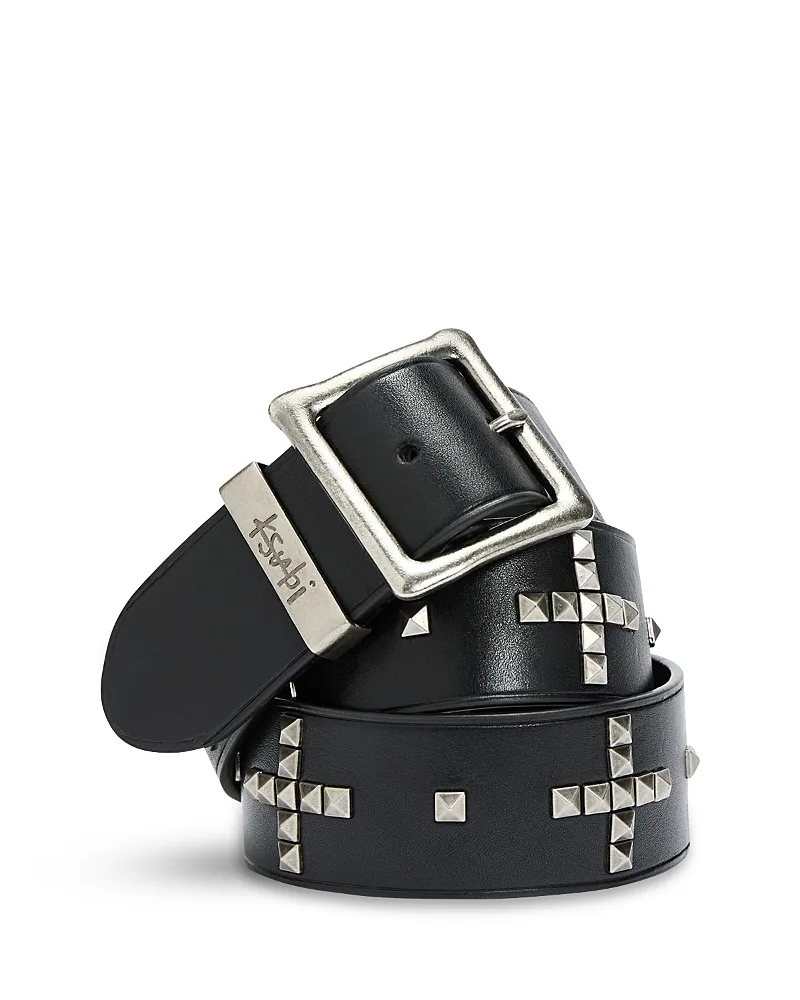 Plus Stud Belt by Ksubi