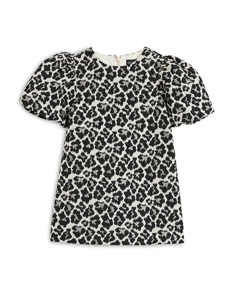 Zayla Leopard Mini Dress by Bardot