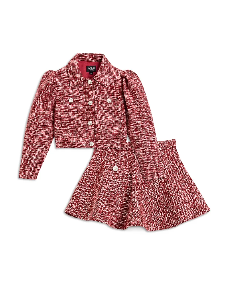 Blair Boucle Jacket & Skirt Set by Bardot
