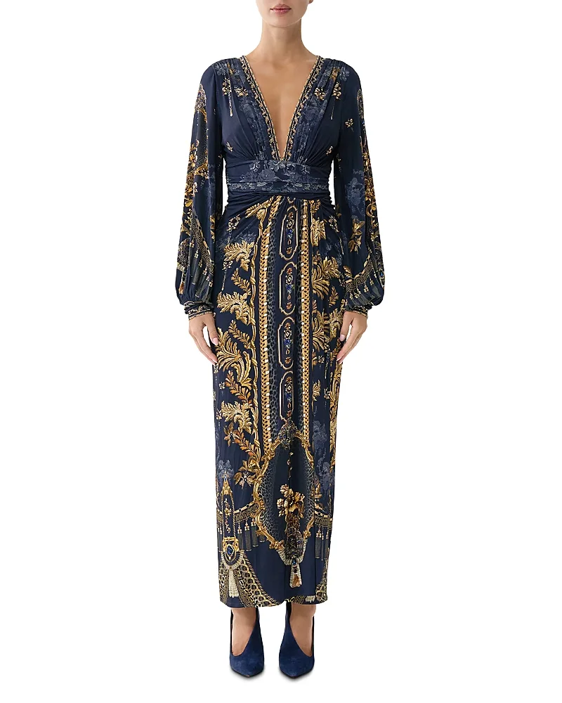 Draped Jersey Maxi Dress by Camilla