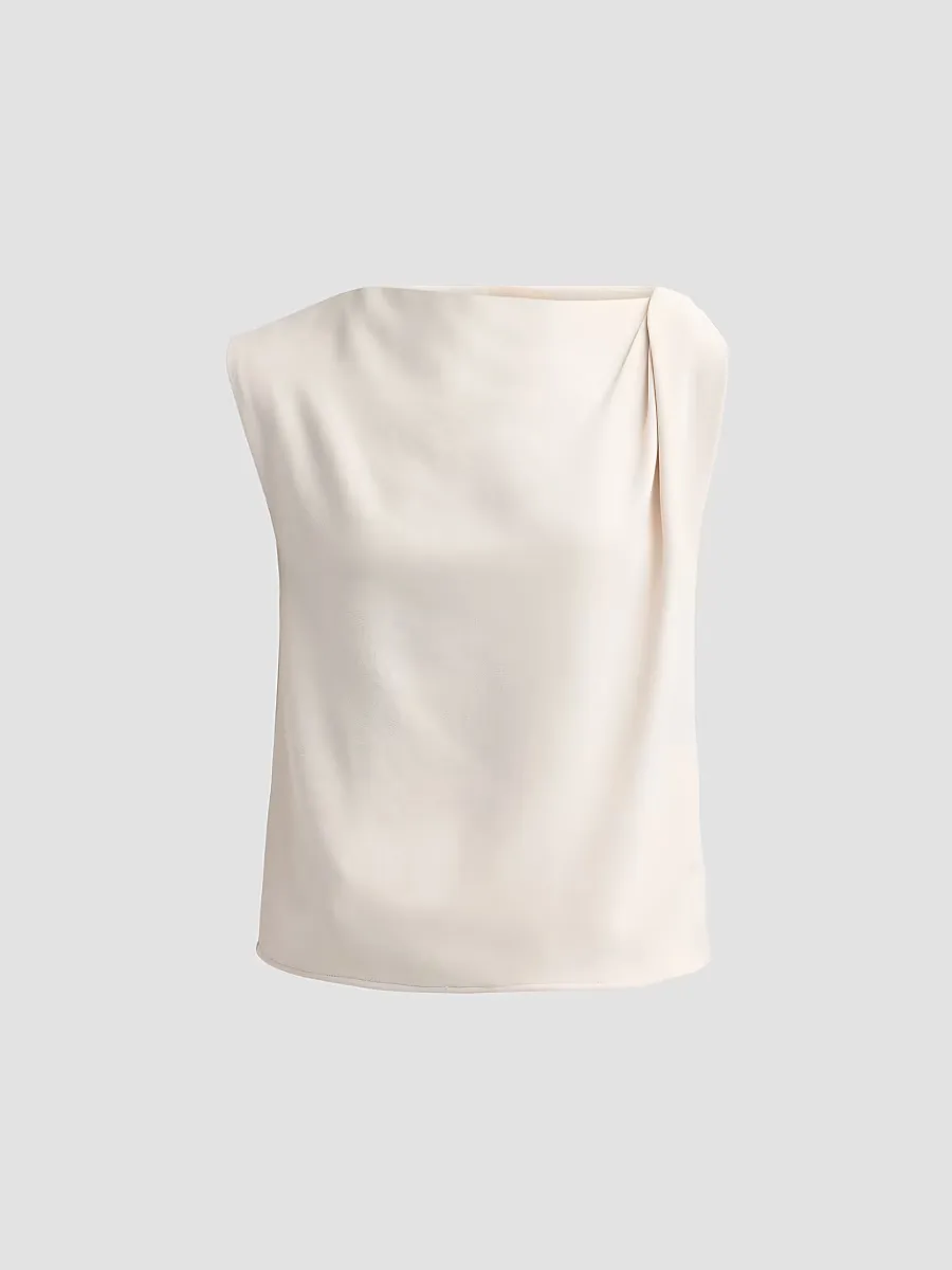 Draped Sleeveless Top by Vince